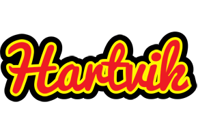Hartvik fireman logo