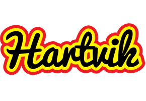 Hartvik flaming logo