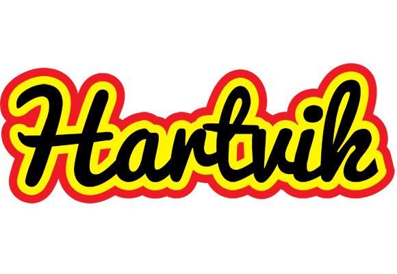 Hartvik flaming logo