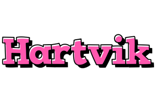 Hartvik girlish logo