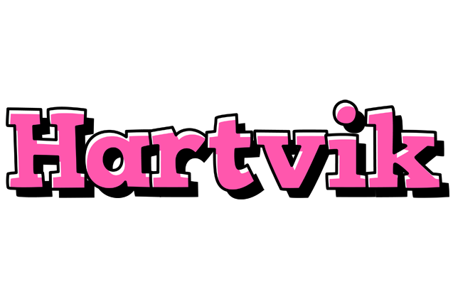 Hartvik girlish logo