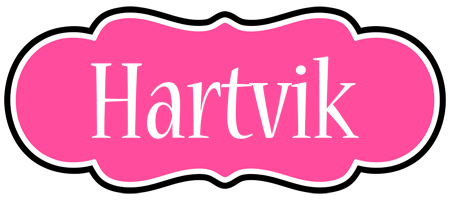 Hartvik invitation logo