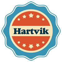 Hartvik labels logo