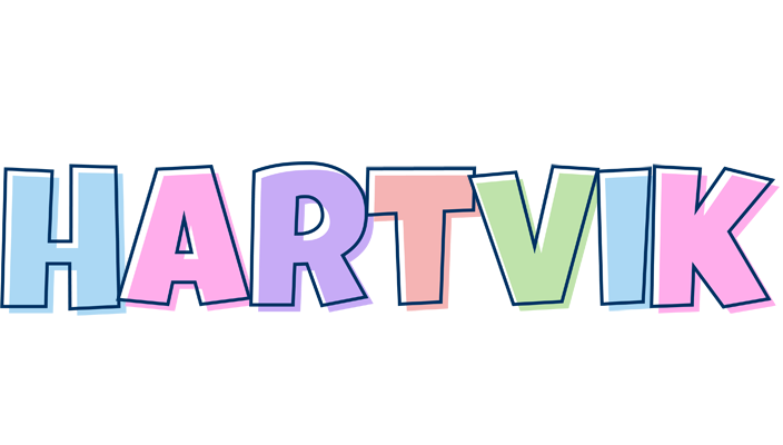 Hartvik pastel logo