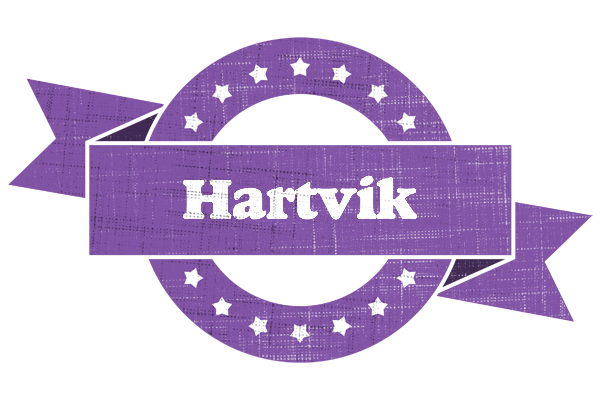 Hartvik royal logo