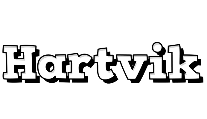 Hartvik snowing logo