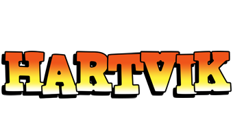 Hartvik sunset logo