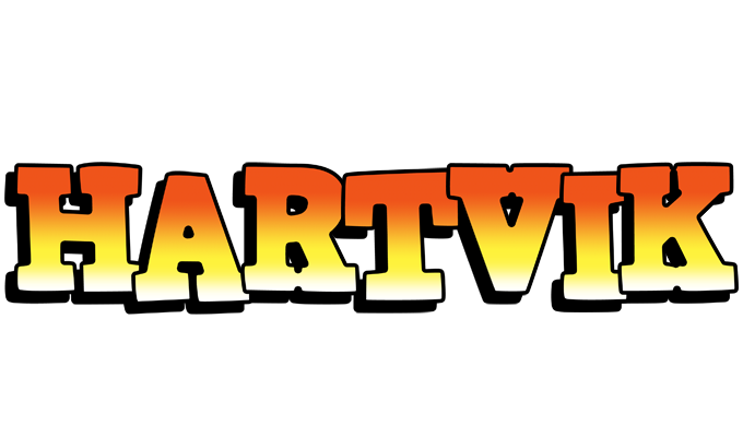 Hartvik sunset logo