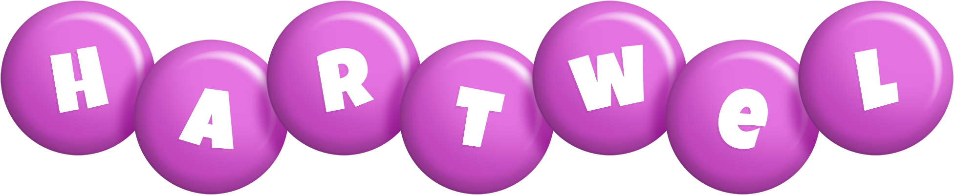 Hartwel candy-purple logo