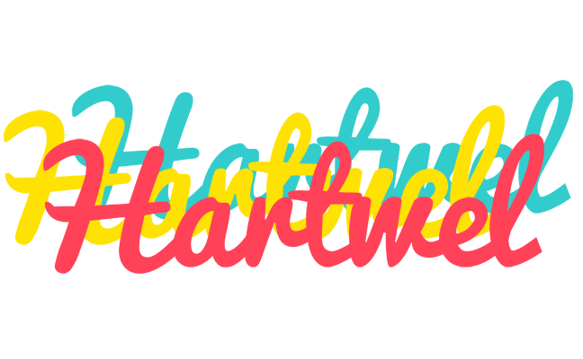Hartwel disco logo