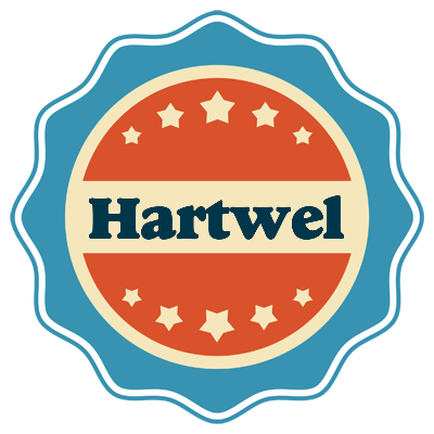 Hartwel labels logo