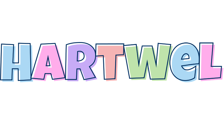 Hartwel pastel logo