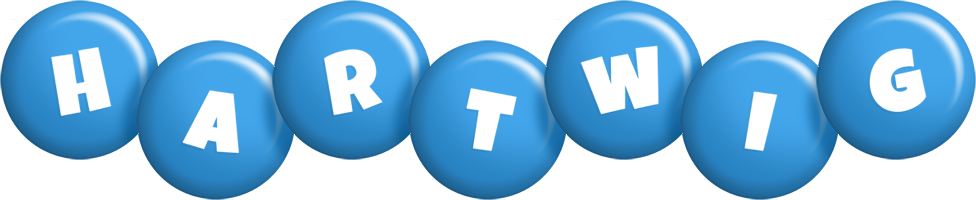 Hartwig candy-blue logo