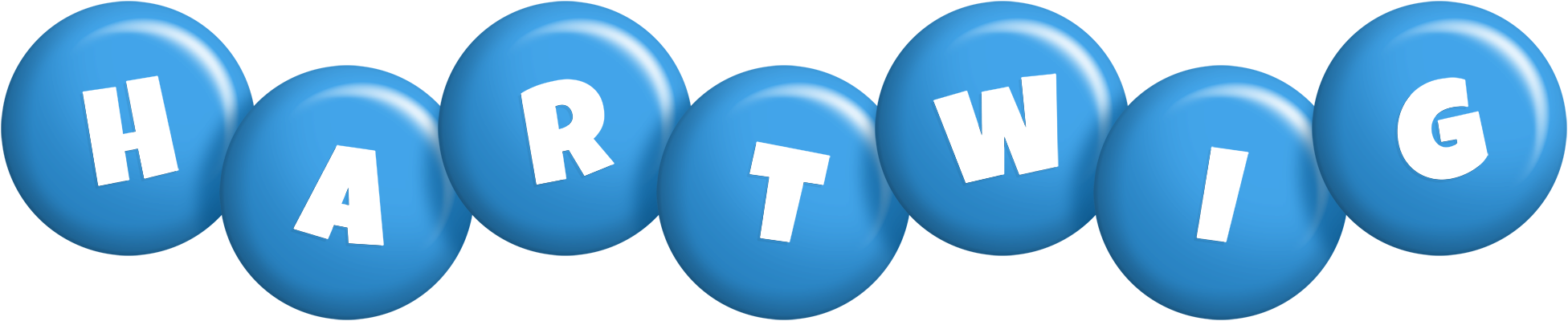 Hartwig candy-blue logo