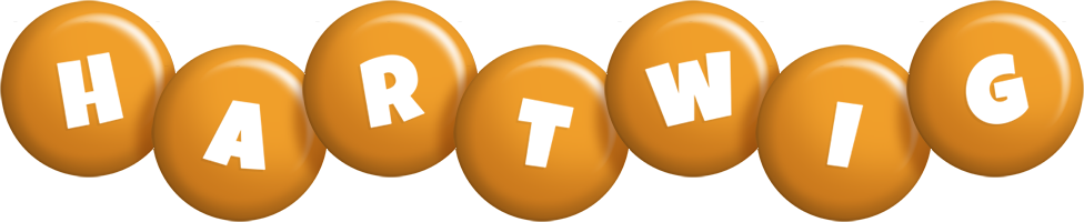 Hartwig candy-orange logo