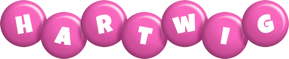 Hartwig candy-pink logo