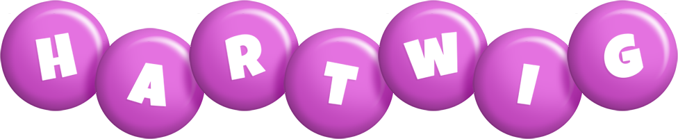 Hartwig candy-purple logo