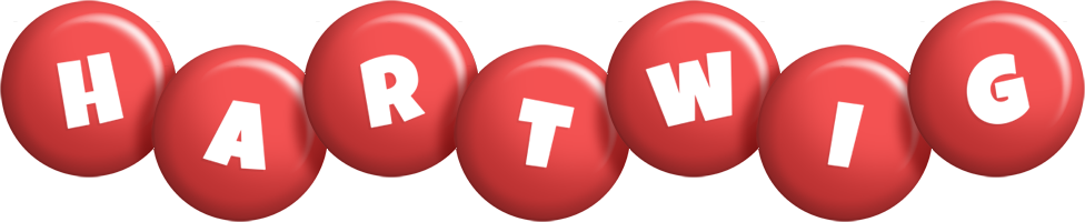 Hartwig candy-red logo