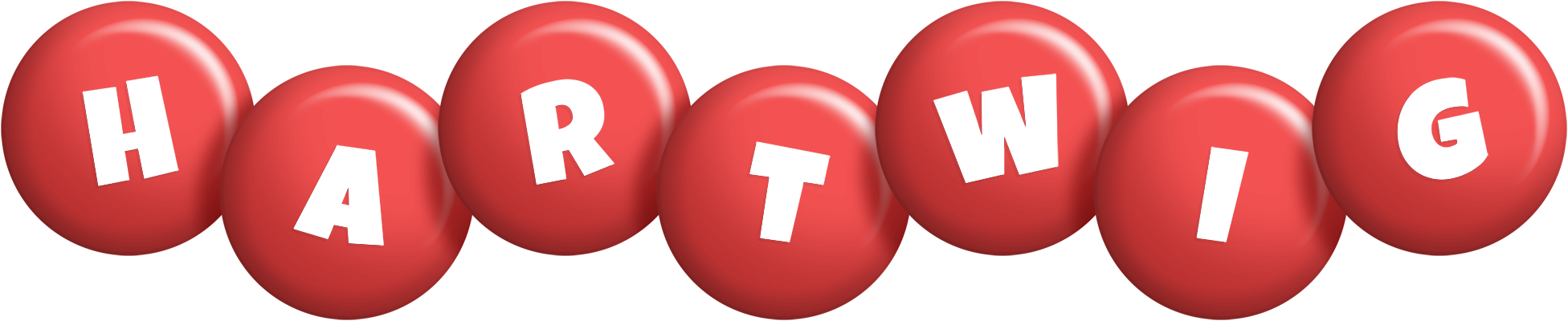 Hartwig candy-red logo