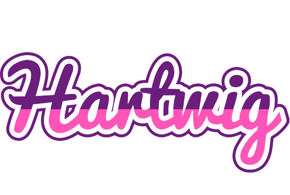 Hartwig cheerful logo