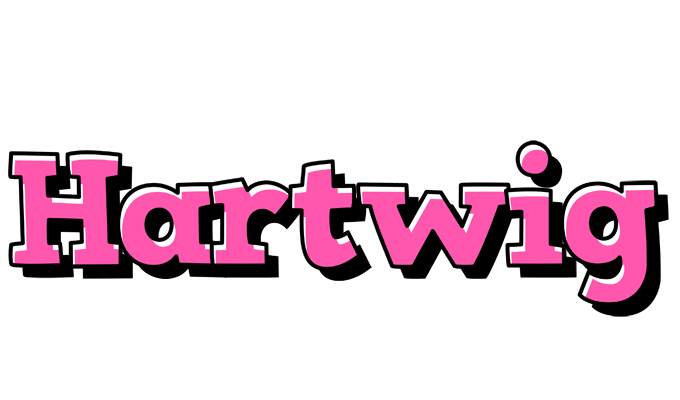 Hartwig girlish logo