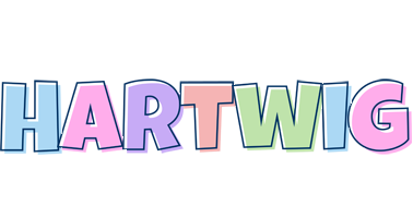 Hartwig pastel logo
