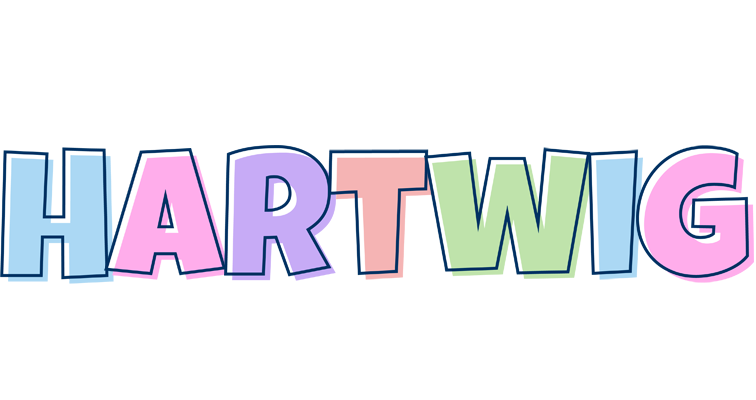 Hartwig pastel logo