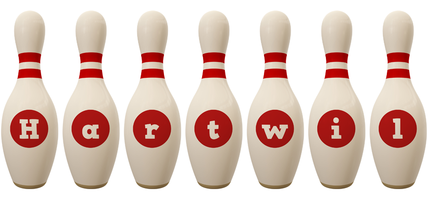 Hartwil bowling-pin logo