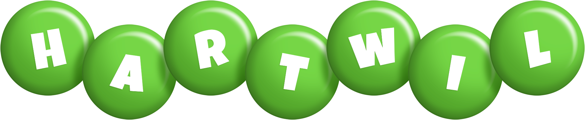 Hartwil candy-green logo