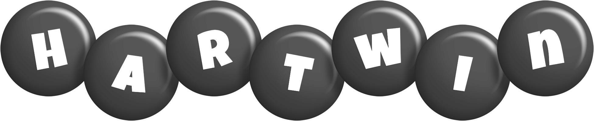 Hartwin candy-black logo