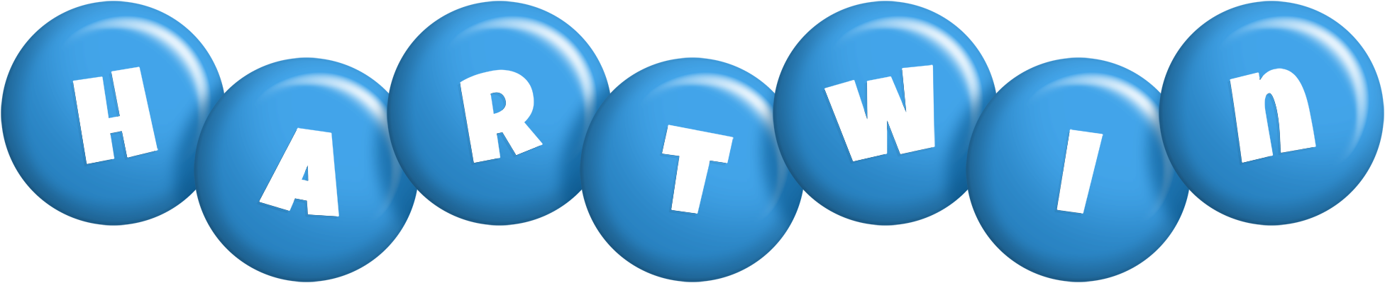 Hartwin candy-blue logo