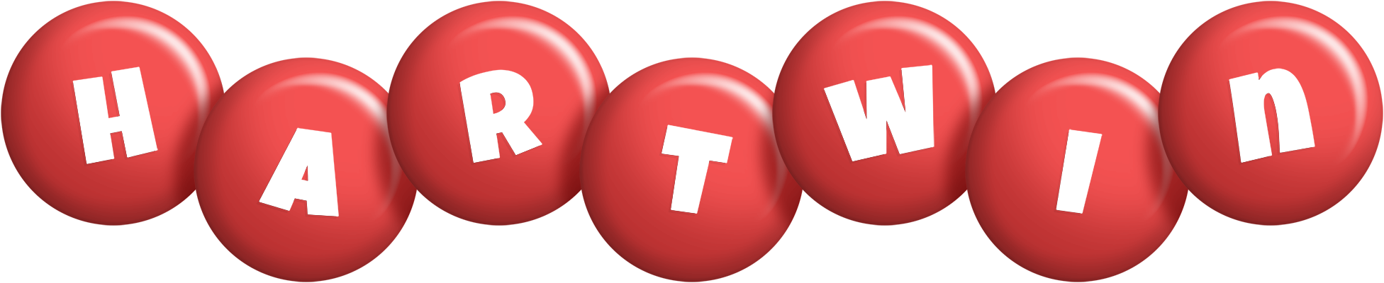 Hartwin candy-red logo