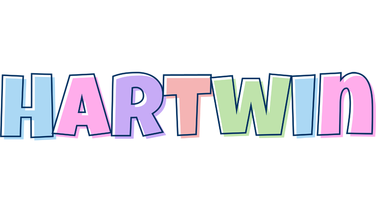 Hartwin pastel logo