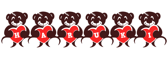 Haruki bear logo