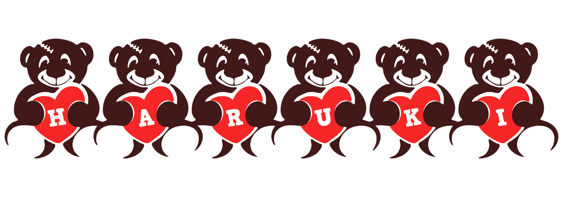 Haruki bear logo