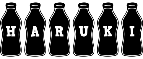 Haruki bottle logo