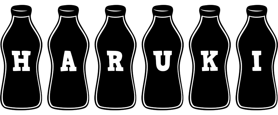 Haruki bottle logo