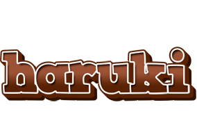 Haruki brownie logo