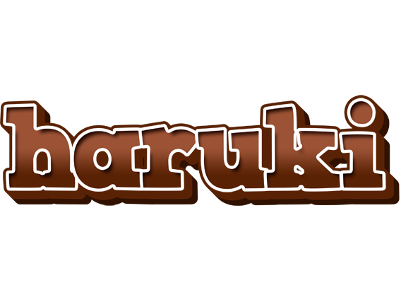 Haruki brownie logo