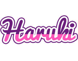 Haruki cheerful logo