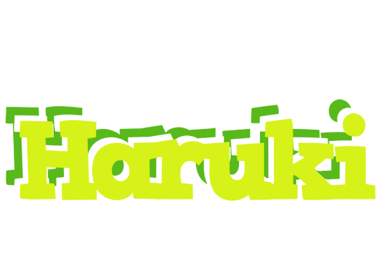 Haruki citrus logo