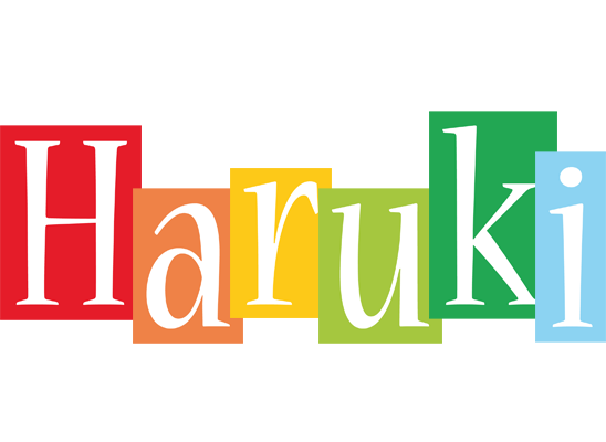 Haruki colors logo