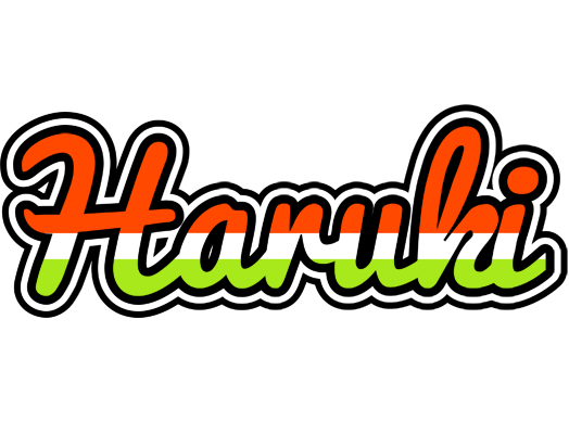 Haruki exotic logo