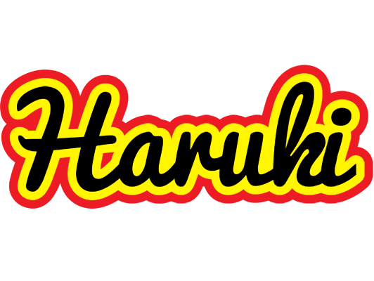Haruki flaming logo