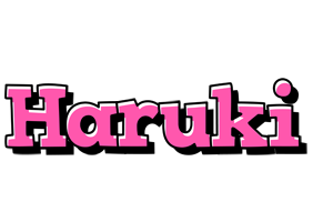 Haruki girlish logo