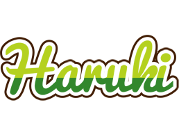 Haruki golfing logo