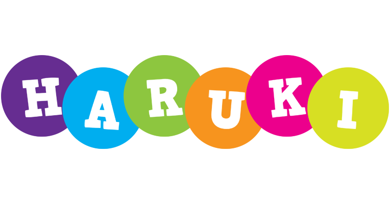Haruki happy logo