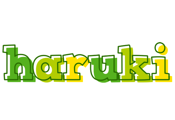 Haruki juice logo