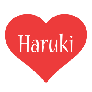 Haruki love logo