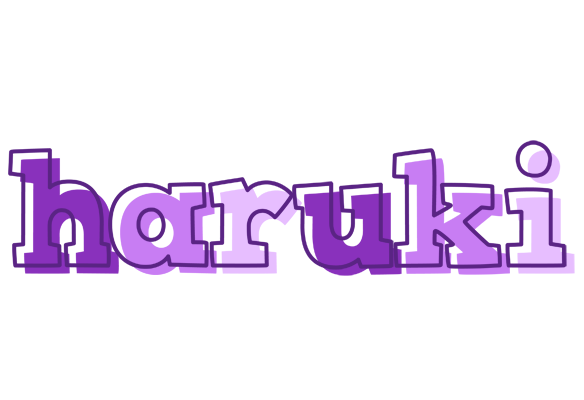 Haruki sensual logo